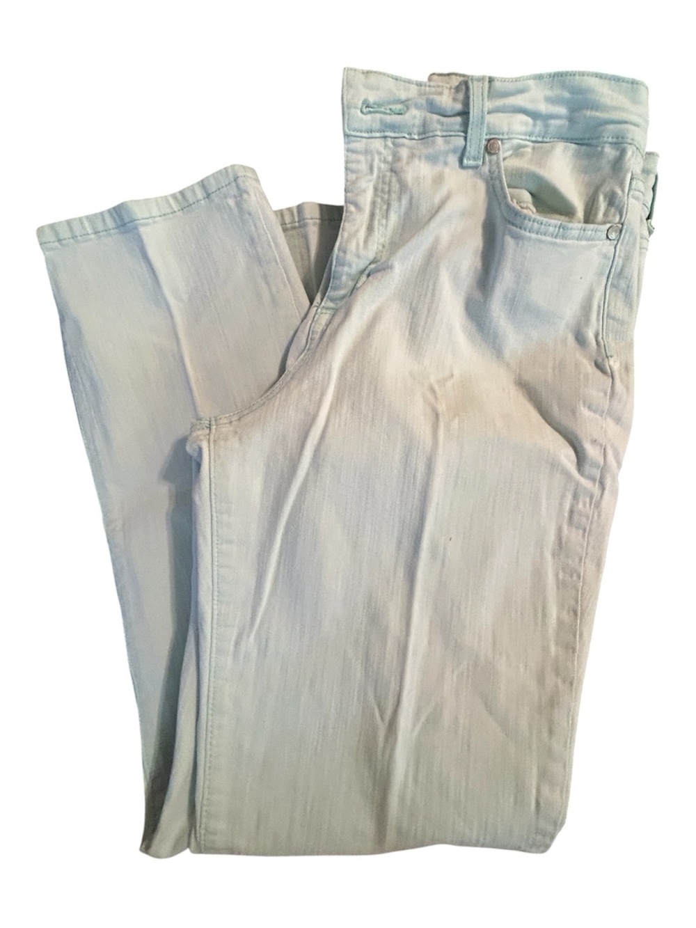 Bandolino Light blue/green/mint size 12 MANDIE high waisted pants.